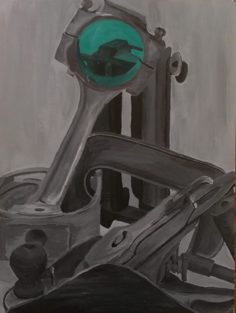 Old Tools Painting